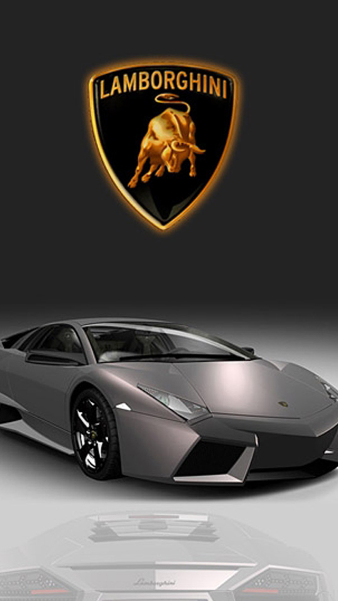 Pretty Gray Lamborghini