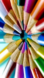 Colorful pencils-macro