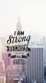 I Am Strong Quote