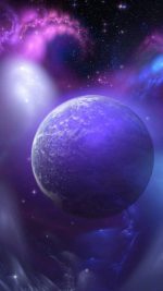 Purple Space Planet