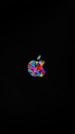 Apple Event Logo Art Dark Minimal
