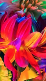 Apple MacBook Flower Rainbow Color Illustration Art Nature