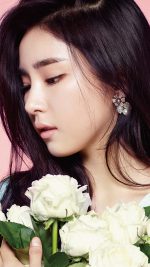 Girl Korean Kpop Saekyung Flower