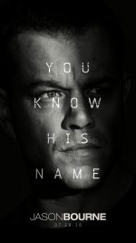 Jason Bourne Film Poster Art Illustration