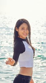 Seolhyun Kpop Aoa Girl Sea Cute