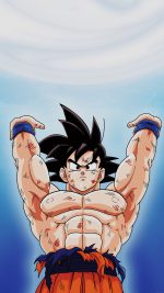 Wallpaper Goku Dragonball Energy Illust Anime