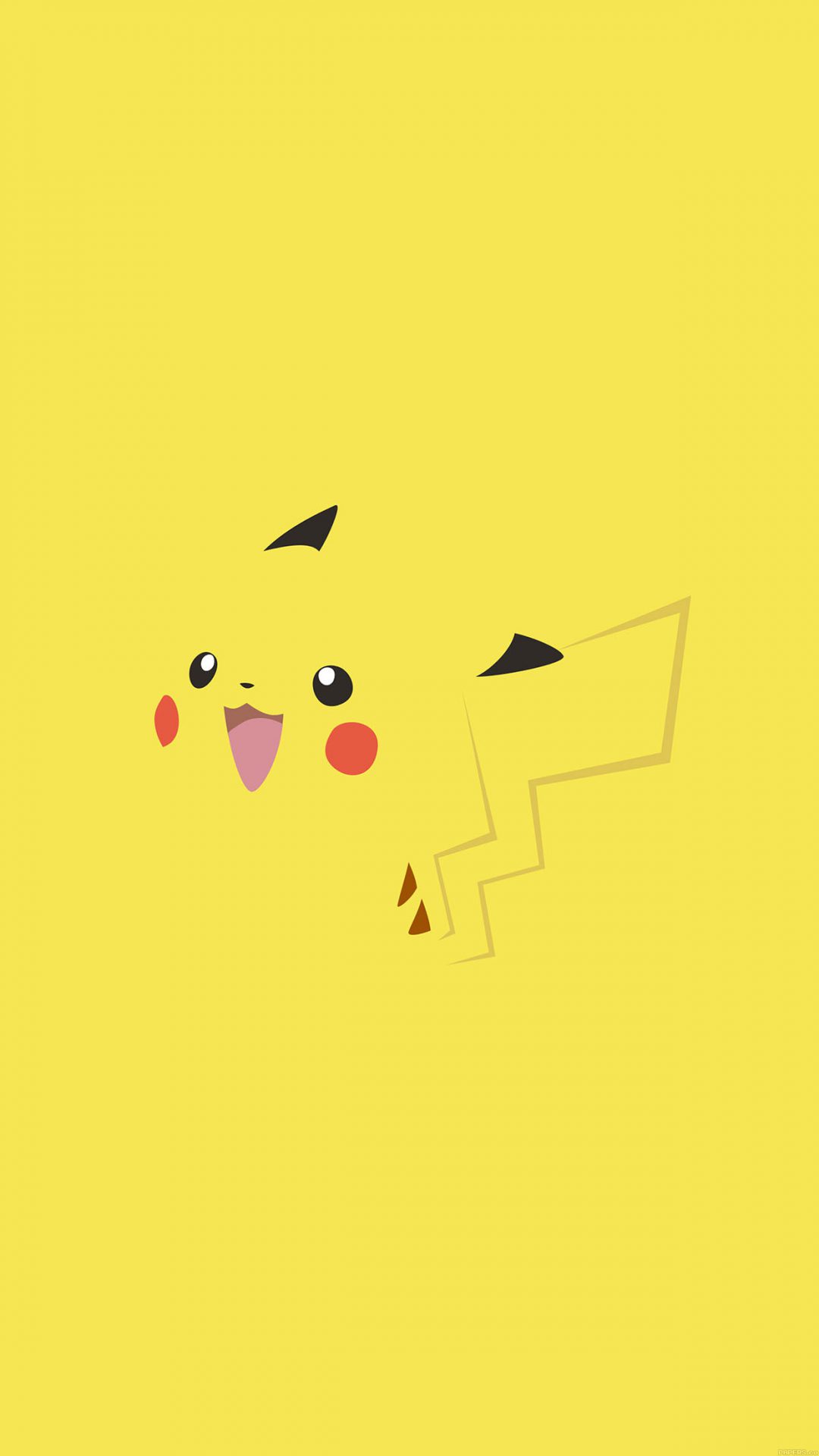 Wallpaper Pikachu Yellow Anime