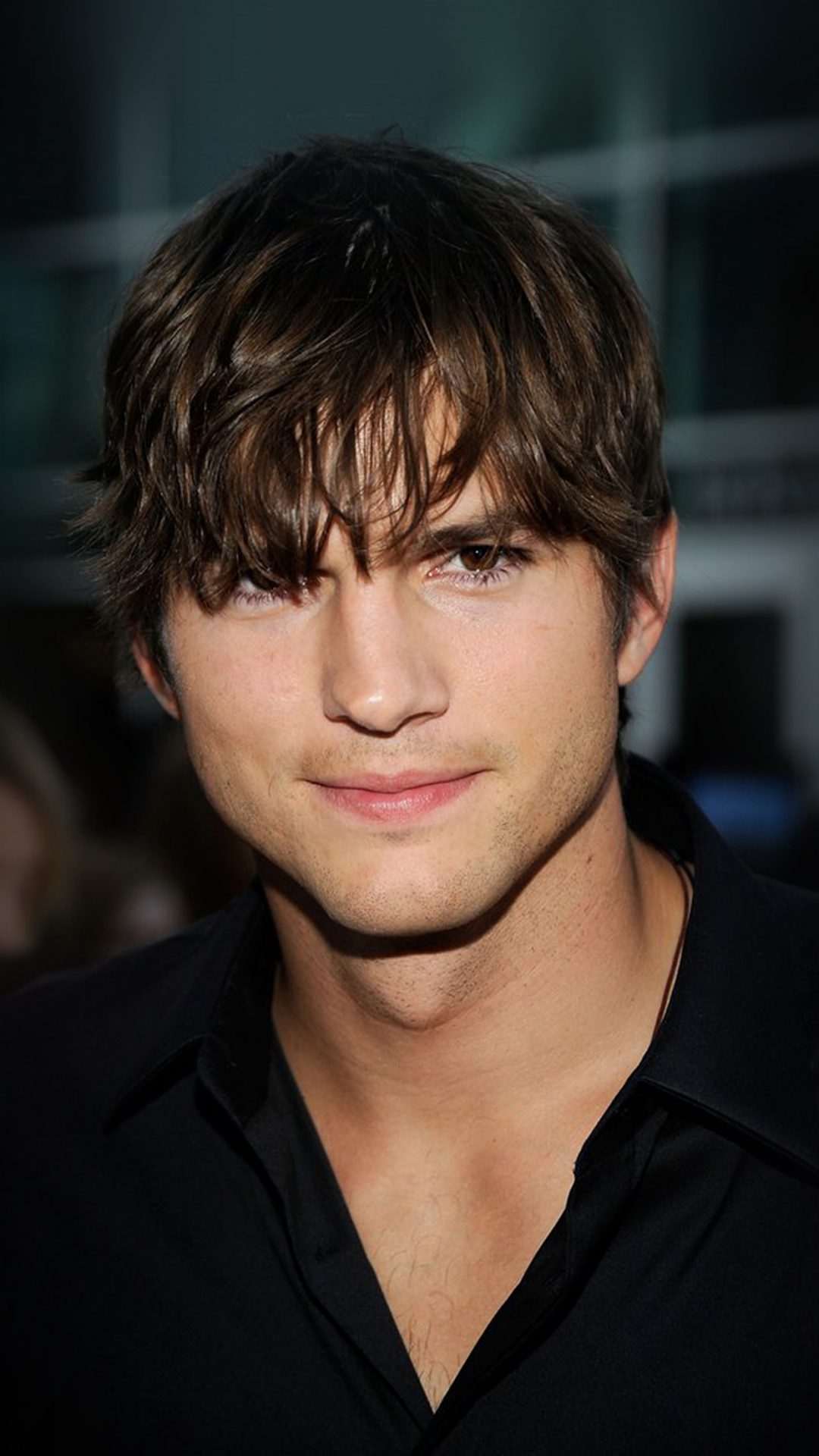 Ashton Kutcher Handsome Hollywood Actor Film Celebrity