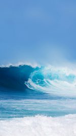 Breaking Wave Ocean Sea Day Nature