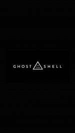 Ghost In The Shell Dark Logo Film Illustration Art