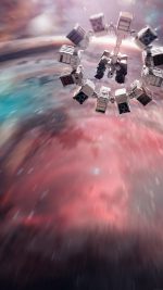 Interstellar Film Space Art Illust