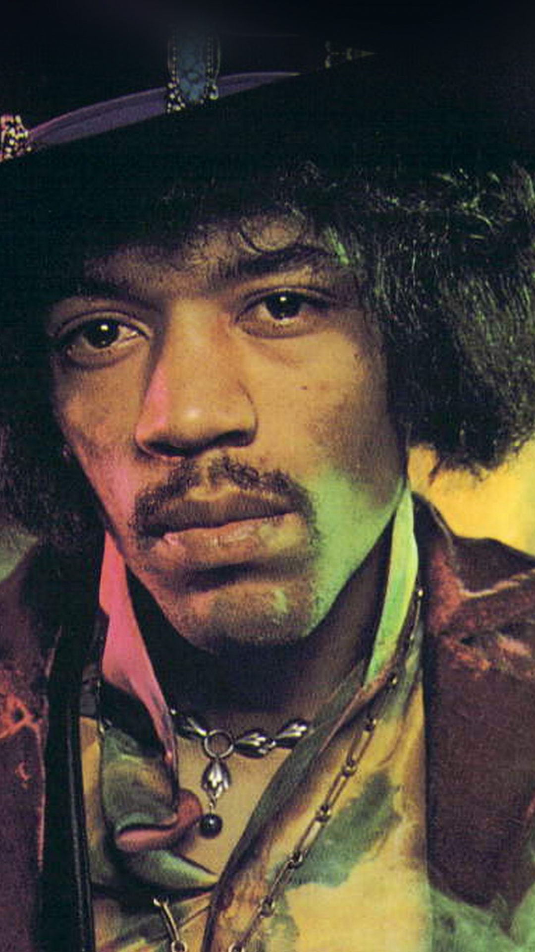 Jimi Hendrix Face Music Regae Artist