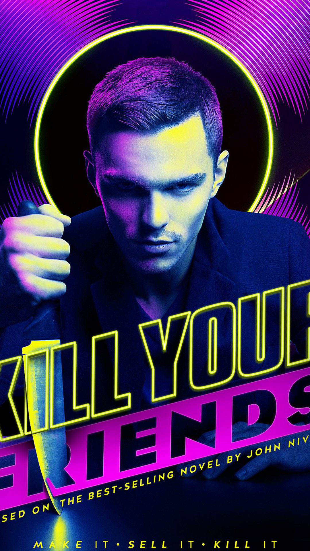 Kill Your Friends Nicolas Hoult Film Poster Art