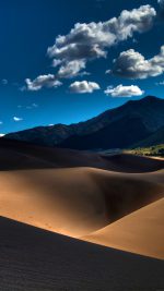 Line In Sand Desert Mountain Nature