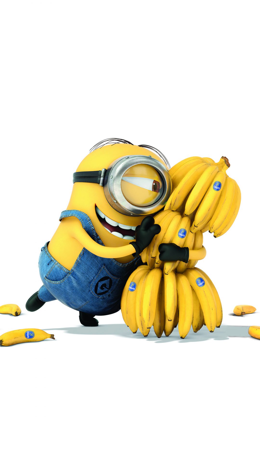 Minions Art Illust Film Cute Banana Yellow