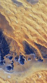 Sahara Desert Earthview Yellow Blue Pattern Nature