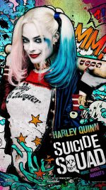 Suicide Squad Film Poster Art Illustration Joker Haley Quinn