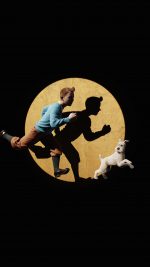 Tintin 3d Art Dark Illustration