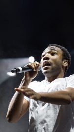 AUSTIN, TX - OCTOBER 14:  Rapper Donald Glover, aka Childish Gambino, performs on stage during day three of the Austin City Limits Music Festival at Zilker Park on October 14, 2012 in Austin, Texas.  (Photo by Rick Kern/WireImage)