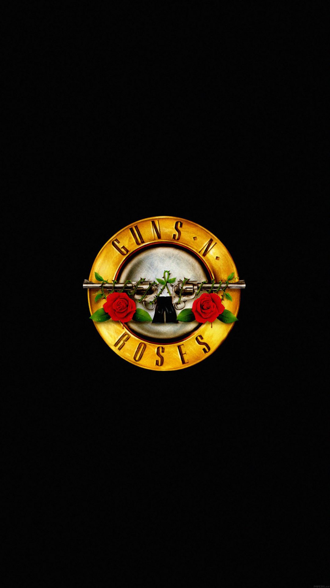 Wallpaper Guns N Roses Logo Music Dark