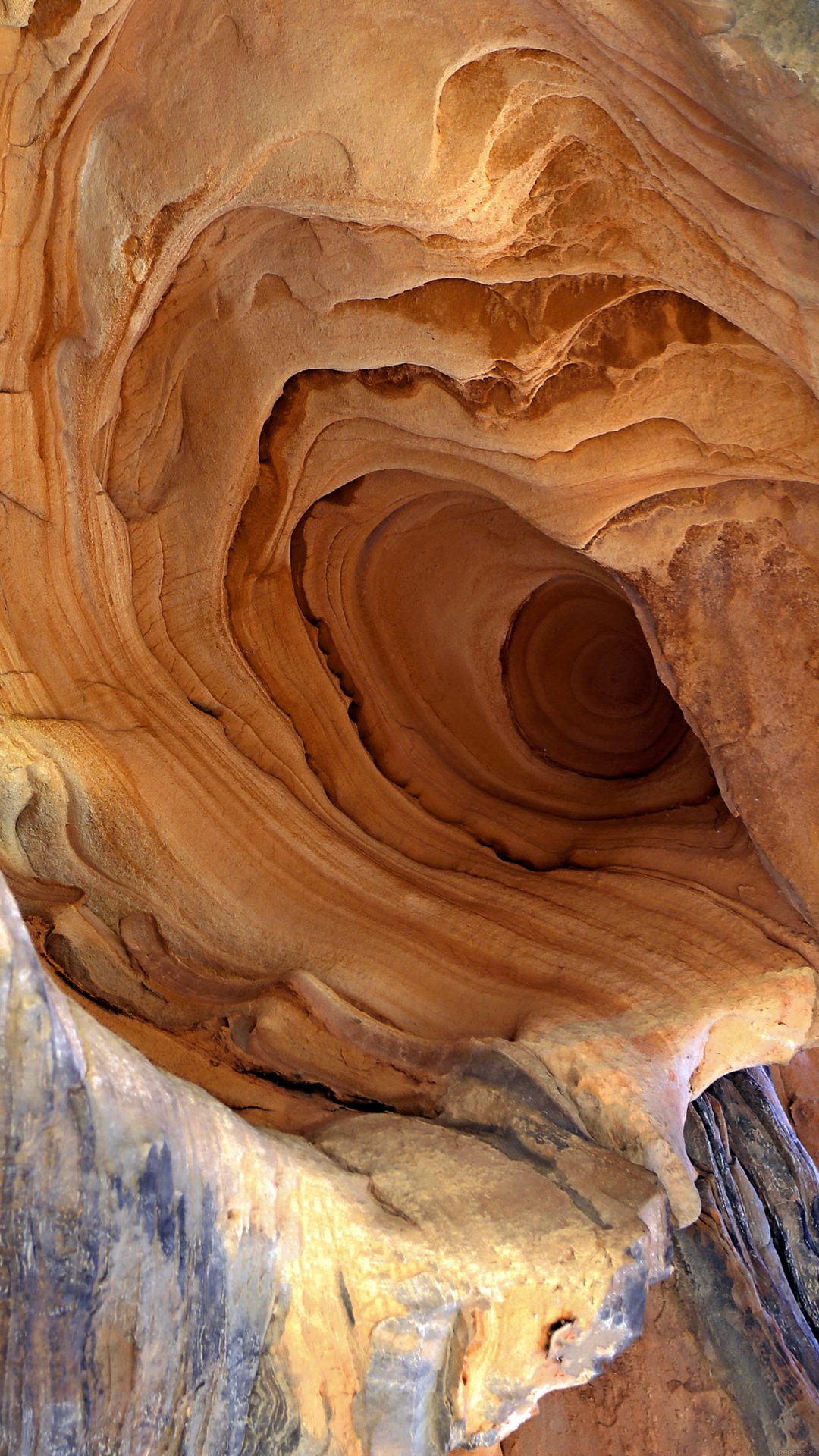 Wallpaper Hidden Canyon Rock Formations Nature