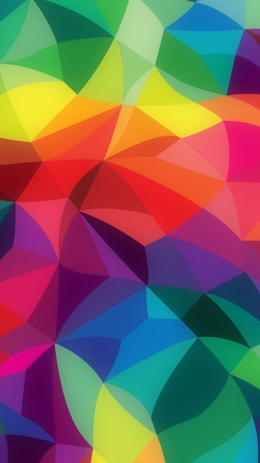 Rainbow Abstract Colors Pattern