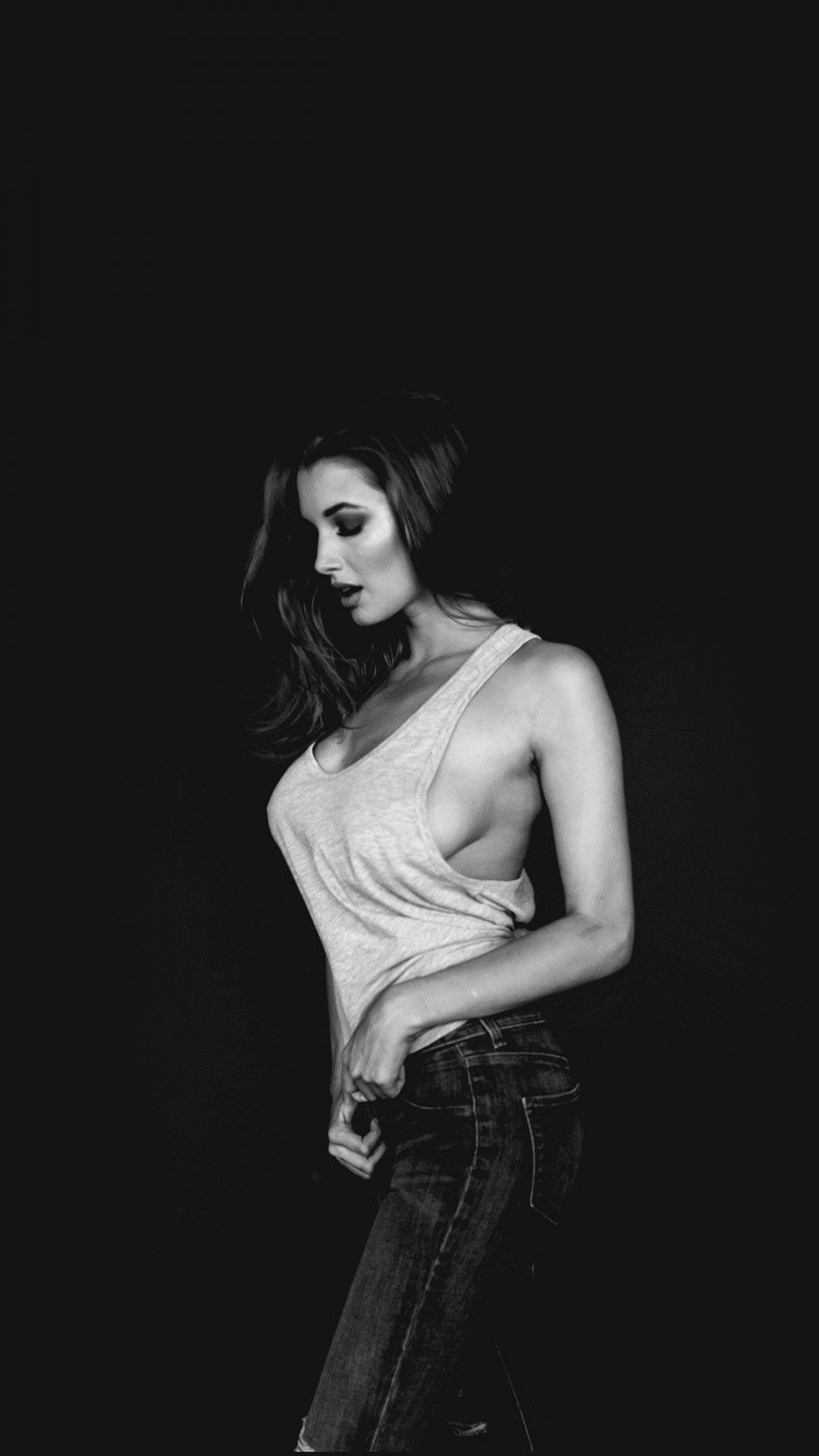 Alyssa Arce Dark Bw Model