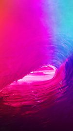 Ios9 Apple Wave Rainbow Sea Ocean Red