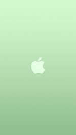 Logo Apple Green White Minimal Illustration Art Color