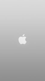 Logo Apple White Minimal Illustration Art Color Gray