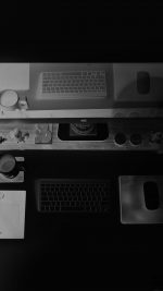 Mac Apple Desk Jeff Sheldon Dark Office