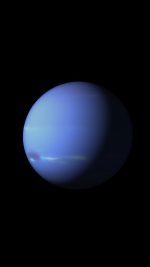 Quiet Planet Apple Dark Space Blue