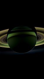 Saturn Far Space Nature Dark