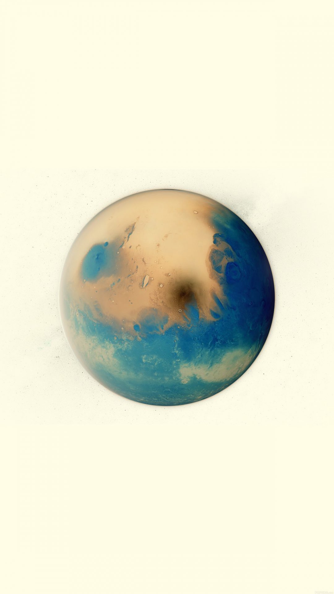 Space Earth Planet Art Illust White