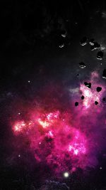 Space Planet Fire Stars Stellar Dark Nature