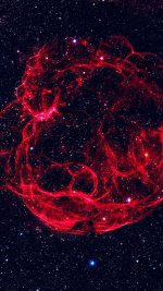 Space Red Blue Bigbang Star Art Nature