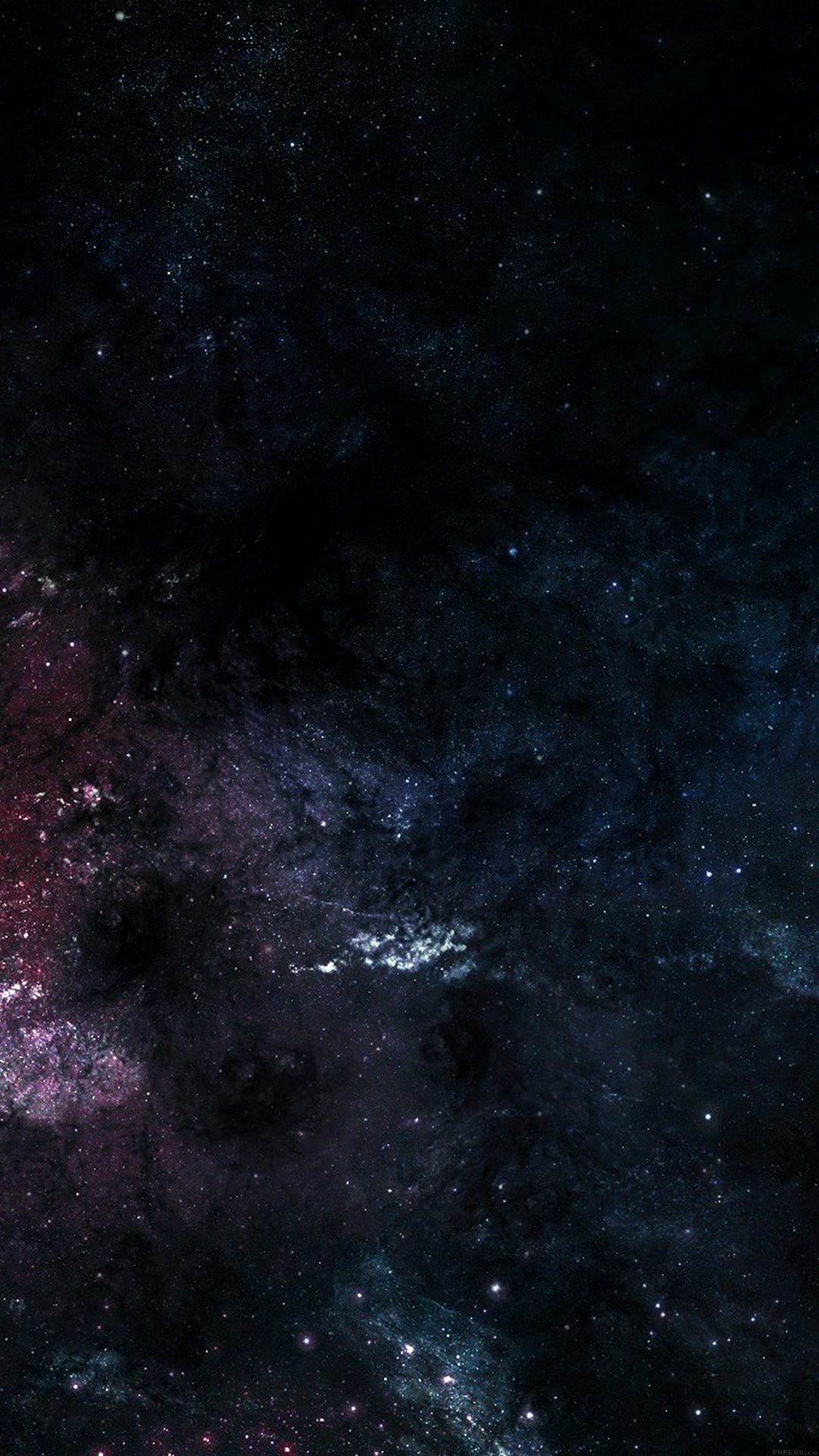 Space Star Dark Night Sky Pattern Wallpapers For Iphone