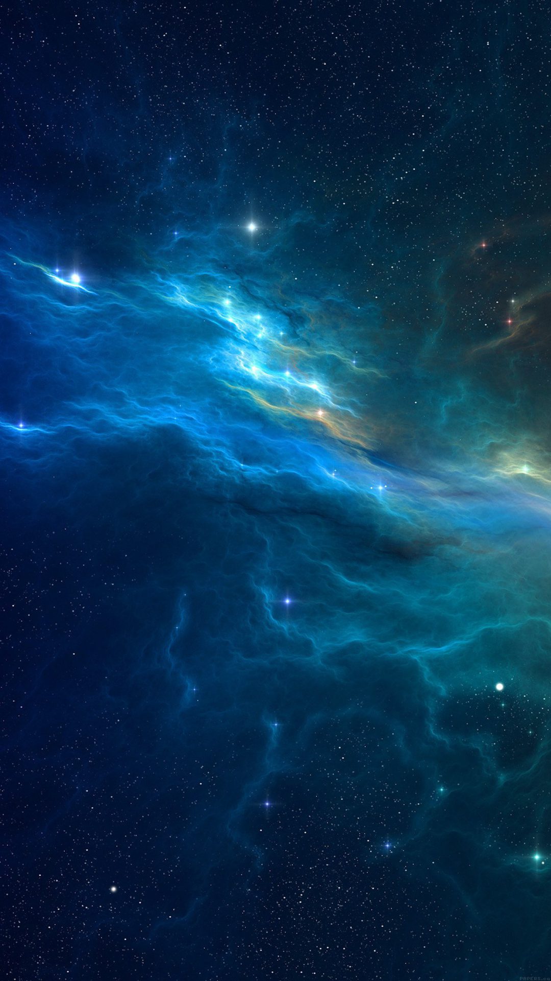 Space War Blue Storm Star Illust