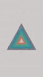 Tycho Triangle Abstract Art Illustration White