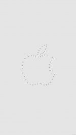 Wallpaper Apple Dots White Logo