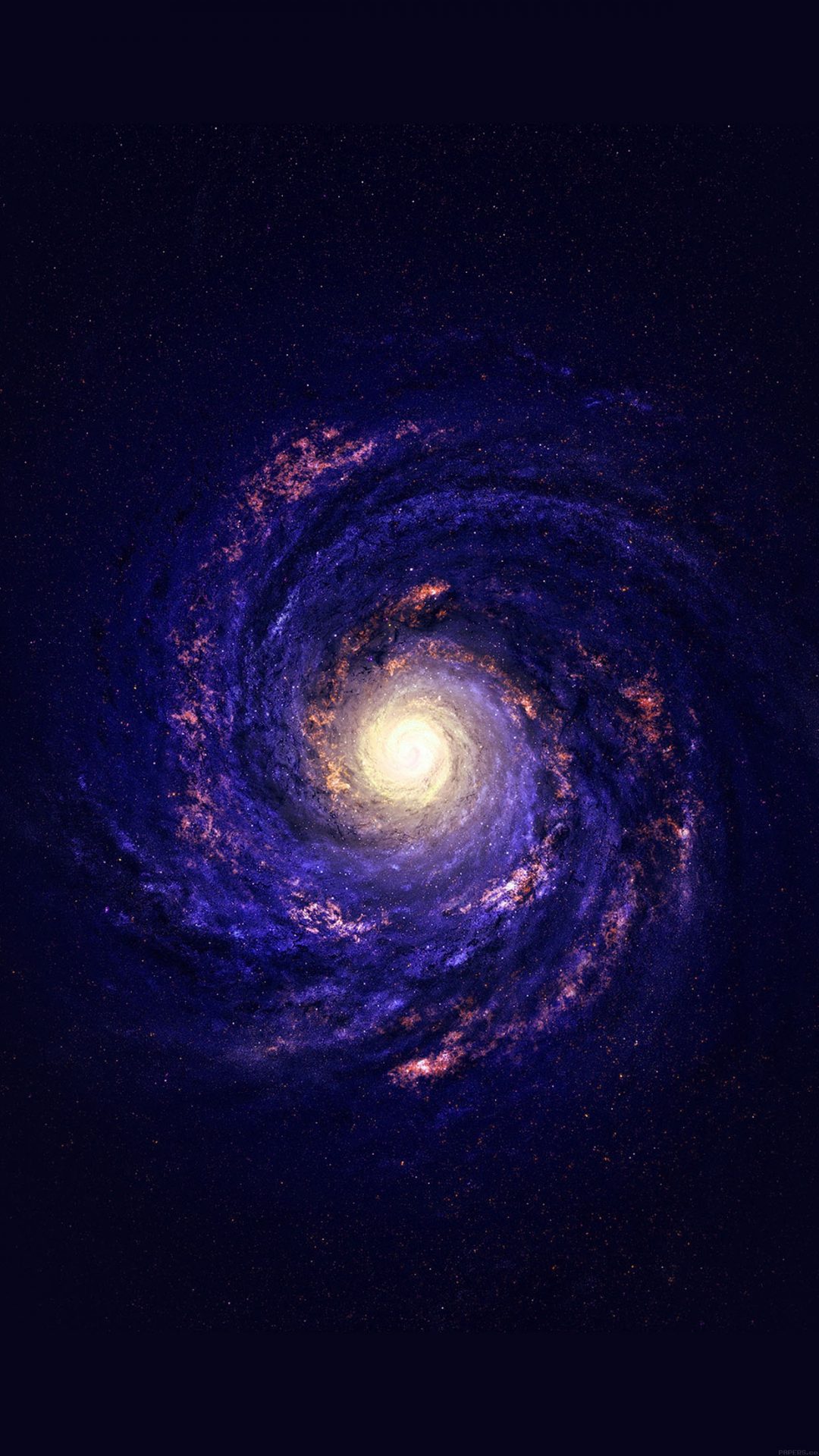 Wallpaper Space Galaxy Stars Milky Way Blue