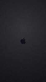 Wallpaper Tiny Apple Logo Dark