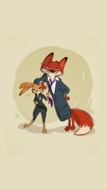 ZOOTOPIA – Character Concept Art of Judy Hopps and Nick Wilde by Director Byron Howard. ©2015 Disney. All Rights Reserved.